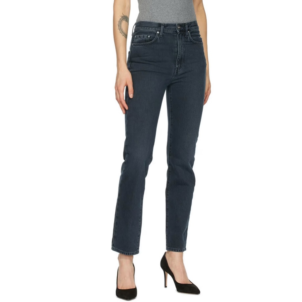 Toteme Women’s Black Regular Straight Fit Jeans NWT